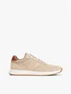 Tommy Hilfiger Suede Low In Neutral