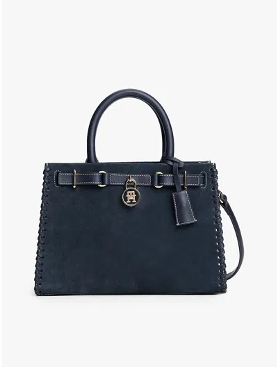 Tommy Hilfiger Suede Mini Tote Bag