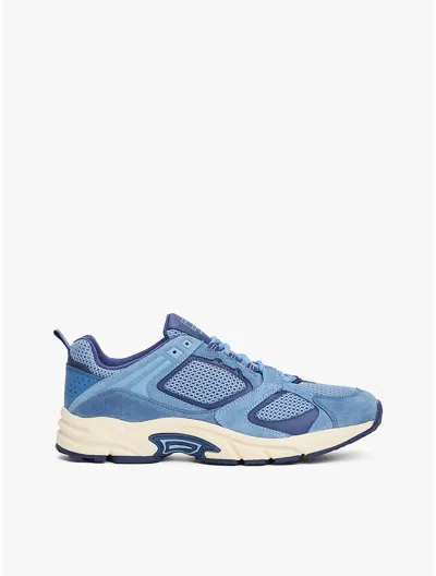 Tommy Hilfiger Suede Retro Sneaker In Colorado Blue