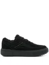 Tommy Hilfiger Suede Sneakers In Black