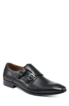 Tommy Hilfiger Men's Summy Double Monk Strap Dress Shoes In Black