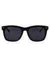 Tommy Hilfiger Black Acetate Sunglasses In Black