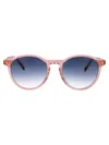 Tommy Hilfiger Pink Acetate Sunglasses
