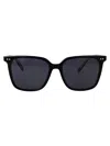 Tommy Hilfiger Black Acetate Sunglasses In Blue
