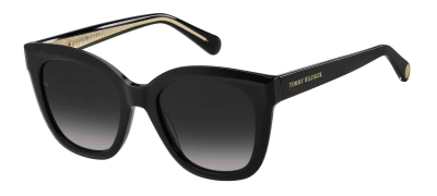 Tommy Hilfiger Sunglasses In Black