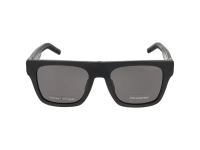 Tommy Hilfiger Sunglasses In Matte Black