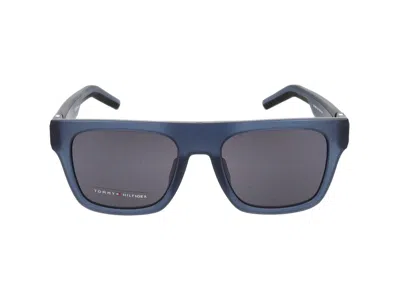 Tommy Hilfiger Sunglasses In Matte Blue