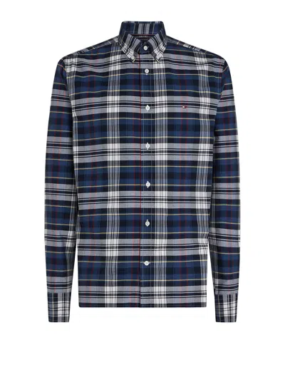 Tommy Hilfiger Sustainable Organic Cotton Shirt In Multi
