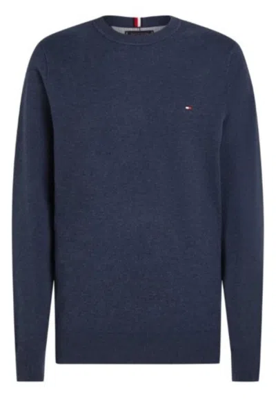 Tommy Hilfiger Sweater 1985 Crew Neck Sweater In Blu