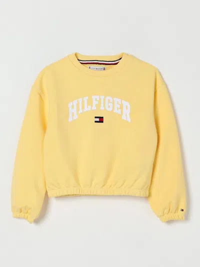 Tommy Hilfiger Kids' Pullover  Kinder Farbe Grün In Yellow