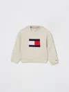 Tommy Hilfiger Sweater  Kids Color Grey In Gold