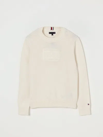Tommy Hilfiger Sweater  Kids Color Ivory In White
