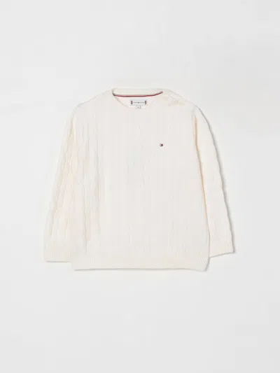 Tommy Hilfiger Babies' Sweater  Kids Color Ivory In White