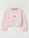 Tommy Hilfiger Kids' Felpa A Girocollo Con Logo