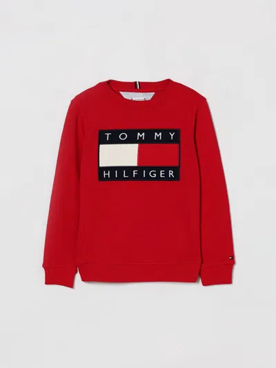 Tommy Hilfiger Kids' Sweatshirt Woman  In Red