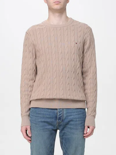 TOMMY HILFIGER SWEATER TOMMY HILFIGER MEN COLOR BEIGE,H61497022