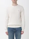 Tommy Hilfiger Sweater  Men Color Cream In Brown