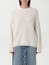 TOMMY HILFIGER SWEATER TOMMY HILFIGER WOMAN COLOR YELLOW CREAM,418221090