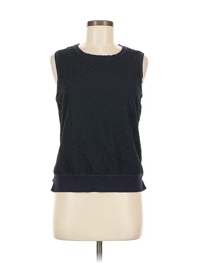 Pre-owned Tommy Hilfiger Sweater Vest In Black