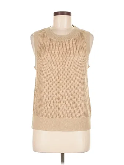 Pre-owned Tommy Hilfiger Sweater Vest In Brown