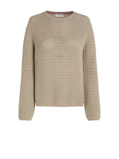 Tommy Hilfiger Sweaters In Brown