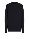 Tommy Hilfiger Regenerative Cotton Cozy Sweater In Black
