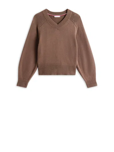 Tommy Hilfiger Sweaters In Brown