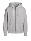 Tommy Hilfiger Fleece Crew Neck Sweatshirt In Gray
