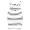 Tommy Hilfiger Striped Vest In Multicolor