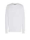Tommy Hilfiger Logo-embroidered Sweatshirt In White