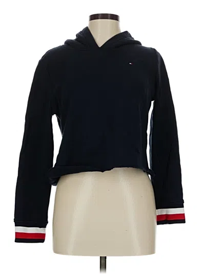 Pre-owned Tommy Hilfiger Sweatshirt In Black