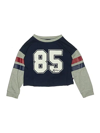 Pre-owned Tommy Hilfiger Kids' Sweatshirt In Blue