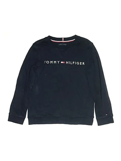 Pre-owned Tommy Hilfiger Kids' Sweatshirt In Blue