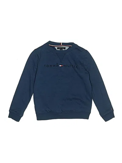 Pre-owned Tommy Hilfiger Kids' Sweatshirt In Blue