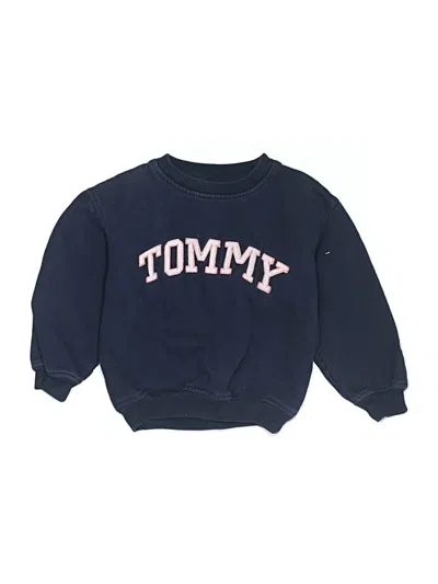 Pre-owned Tommy Hilfiger Kids' Sweatshirt In Blue