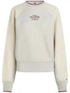 Tommy Hilfiger Logo Sweatshirt In Grey