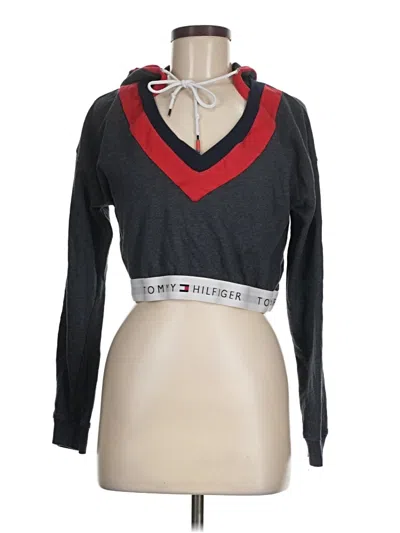 Pre-owned Tommy Hilfiger Sweatshirt In Gray
