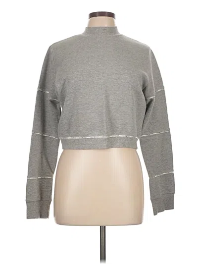 Pre-owned Tommy Hilfiger Sweatshirt In Gray
