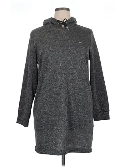 Pre-owned Tommy Hilfiger Sweatshirt In Gray