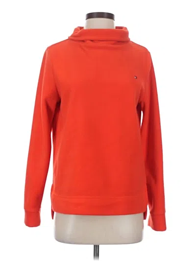 Pre-owned Tommy Hilfiger Sweatshirt In Orange