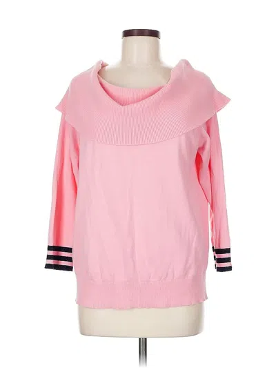Pre-owned Tommy Hilfiger Sweatshirt In Pink