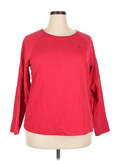 Pre-owned Tommy Hilfiger Sweatshirt In Red