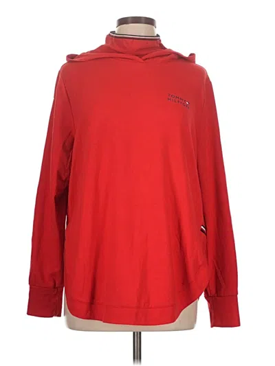 Pre-owned Tommy Hilfiger Sweatshirt In Red