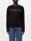 TOMMY HILFIGER SWEATSHIRT TOMMY HILFIGER WOMAN COLOR BLACK,418239002