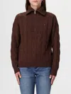 Tommy Hilfiger Sweatshirt  Woman Color Brown