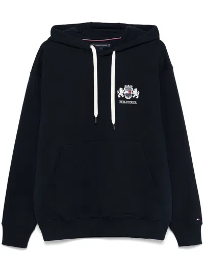 Tommy Hilfiger Sweatshirt With Logo In Blue