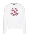 Tommy Hilfiger Sweatshirt With Oversized Crest In White