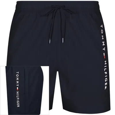 Tommy Hilfiger Swim Shorts Navy In Blue