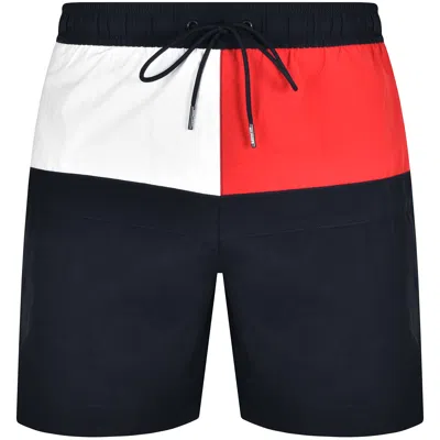 Tommy Hilfiger Swim Shorts Navy In Black