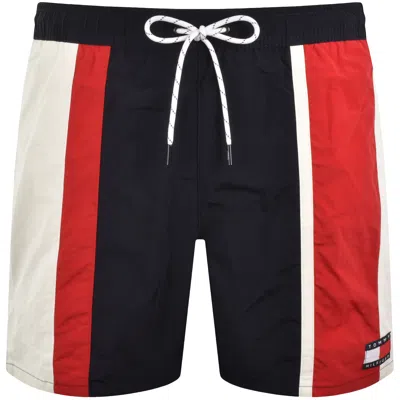 Tommy Hilfiger Swim Shorts Navy In Multi